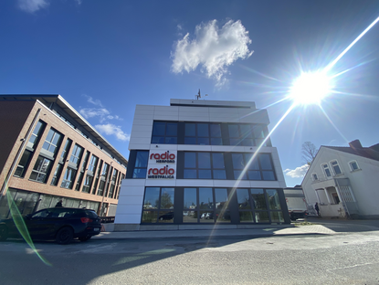 Das Funkhaus von Radio Herford und Radio Westfalica